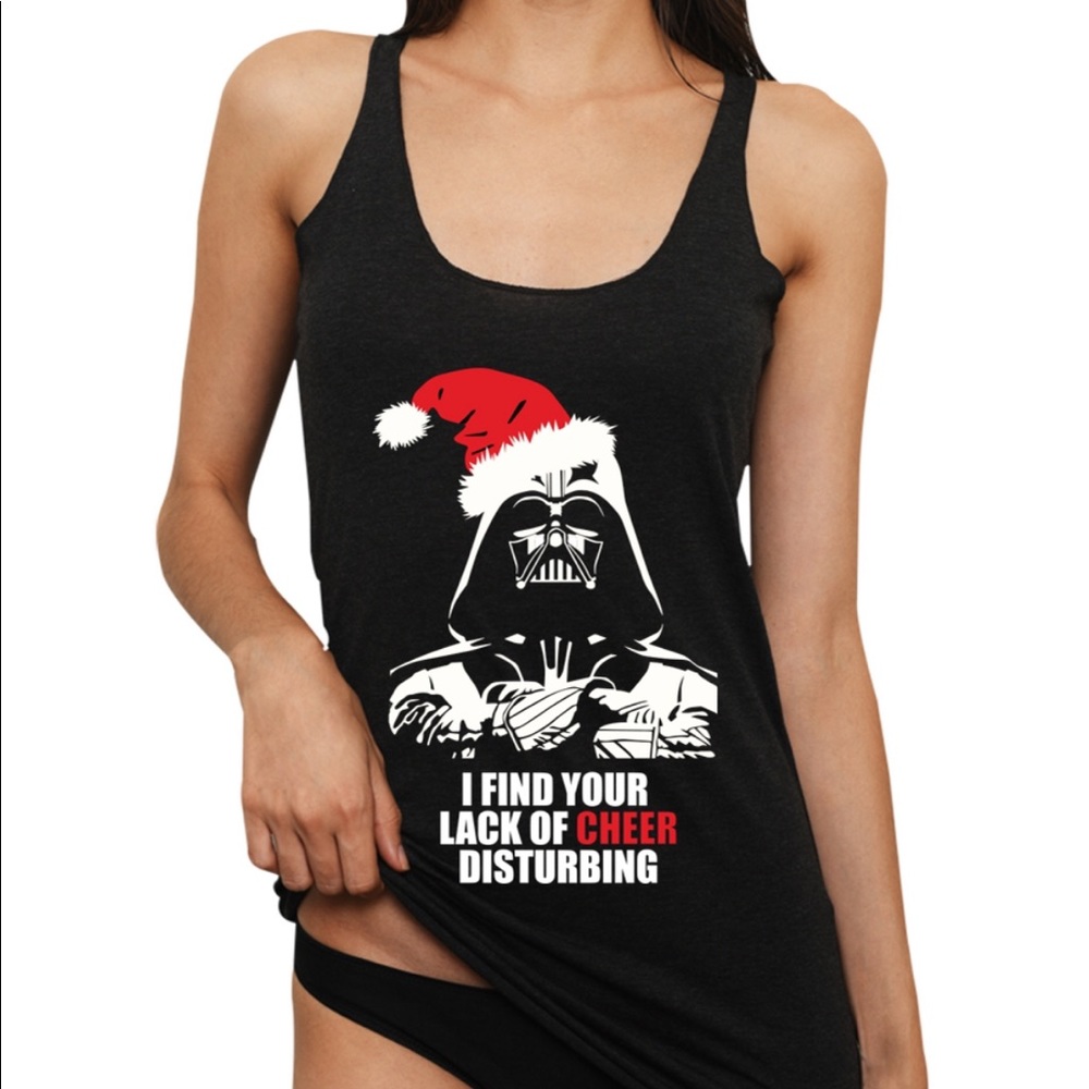 Star Wars Christmas Shirts Darth Vader Tank Top